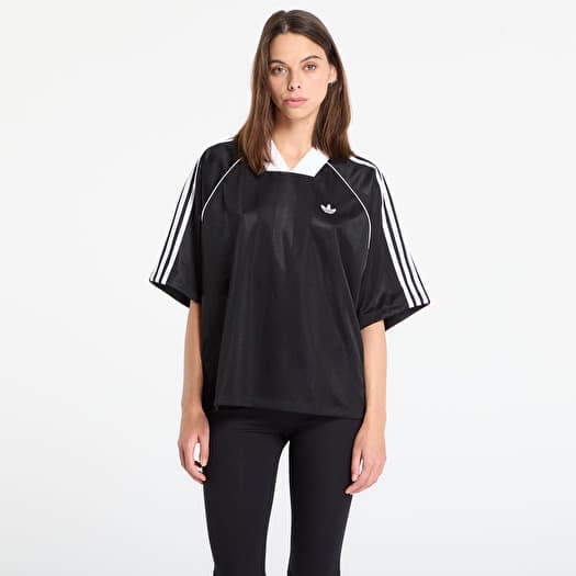 Póló adidas 3S Jaquard Tee Black