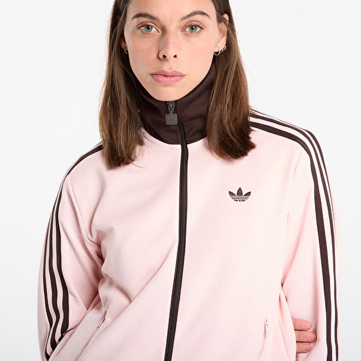 adidas Classic Track Top Sandy Pink/ Aurora Coffee | Queens