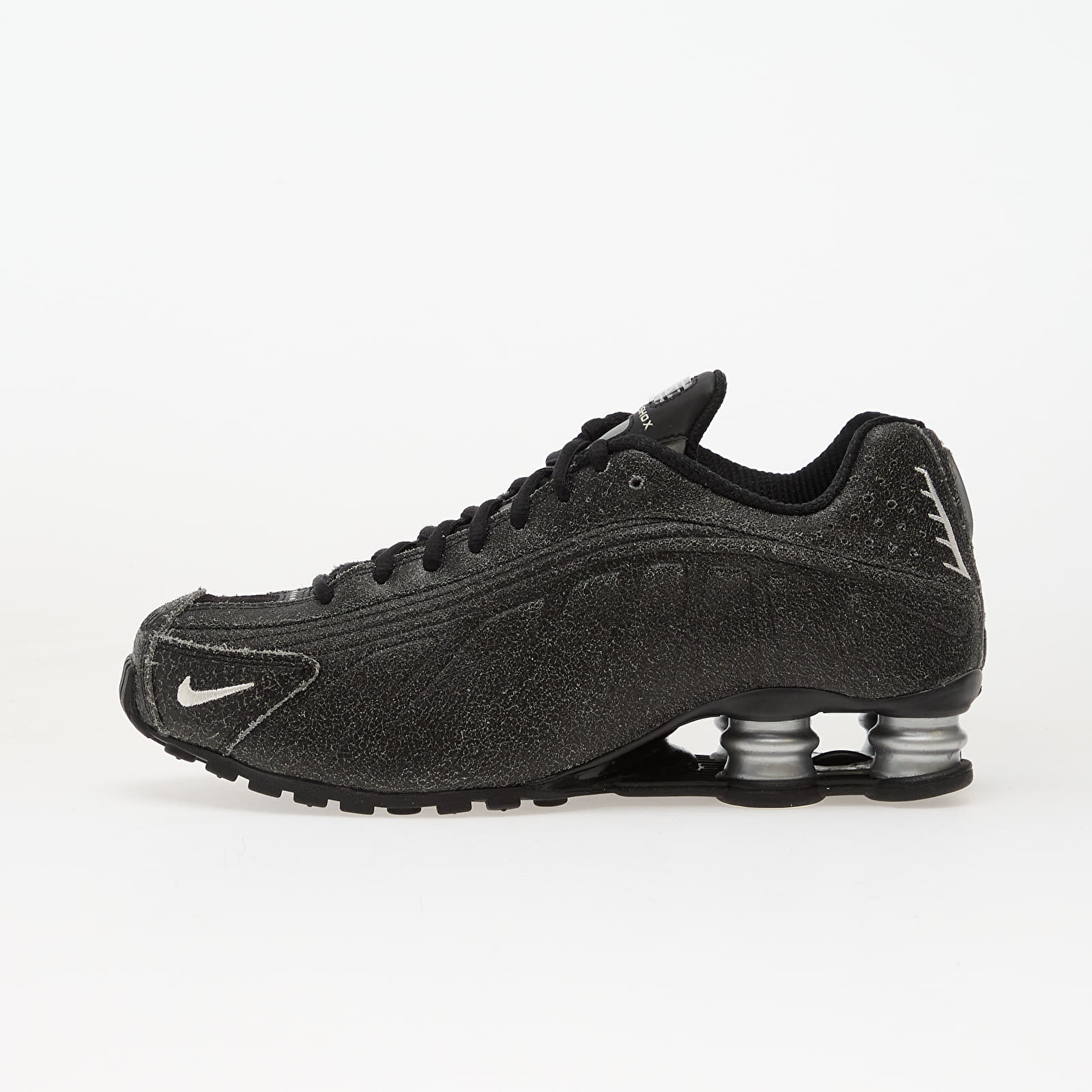 Moški čevlji Nike Shox R4 Qs Black/ Sail-Lt Smoke Grey-Metallic Silver