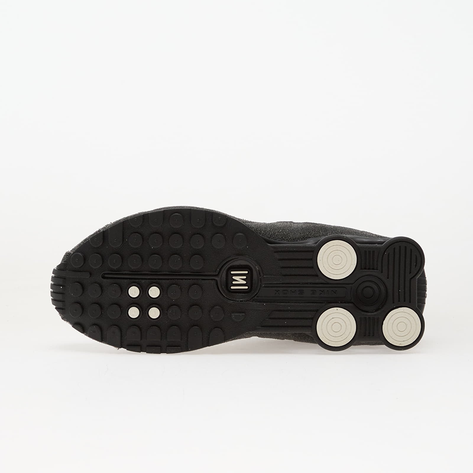 Moški čevlji Nike Shox R4 Qs Black/ Sail-Lt Smoke Grey-Metallic Silver