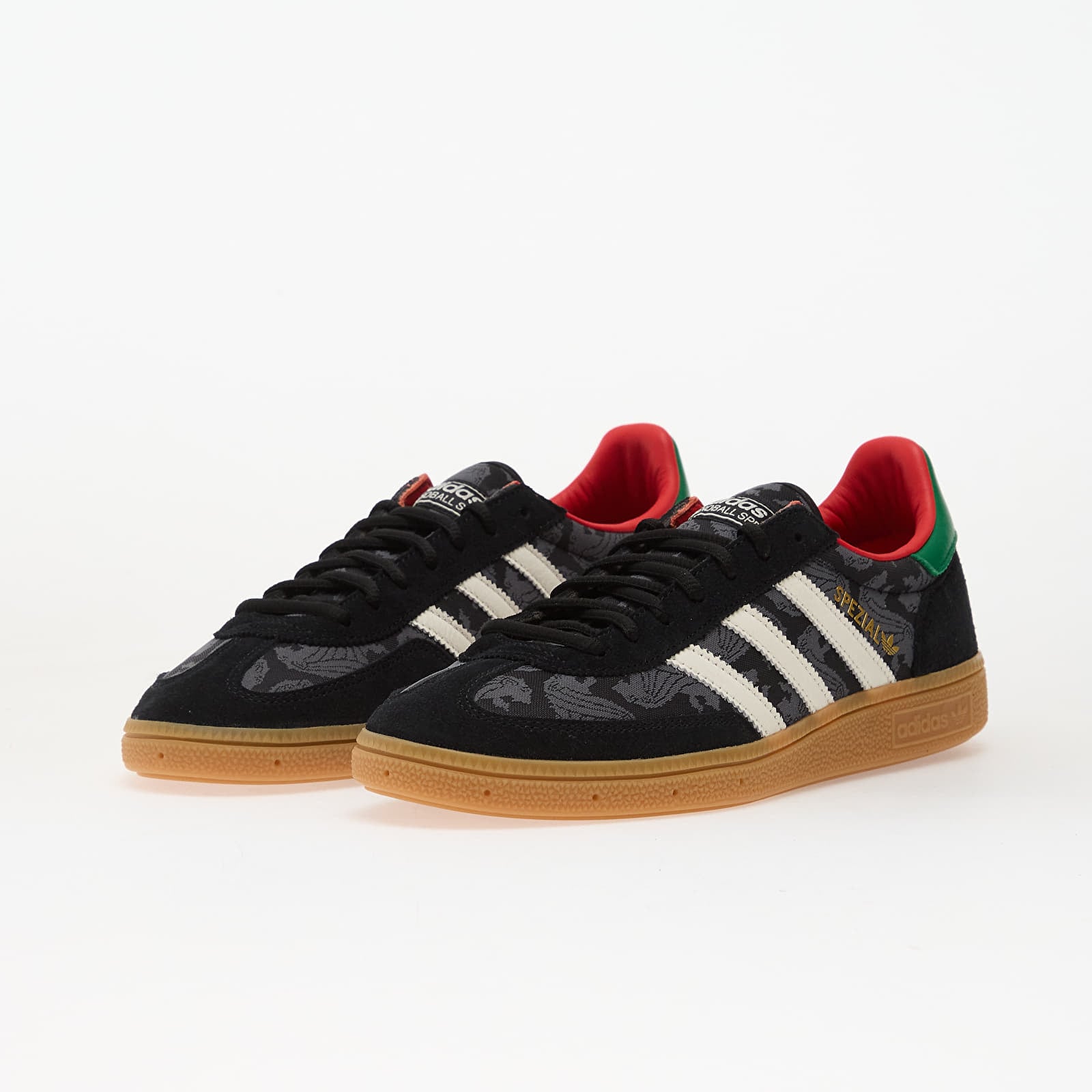 Scarpe uomo adidas Handball Spezial Core Black/ Core White/ Green