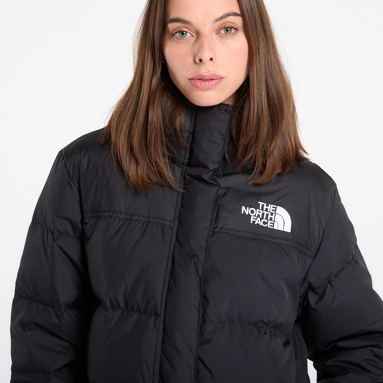 Women's jackets The North Face Nuptse Parka TNF Black/ NPF/ Recycled Down