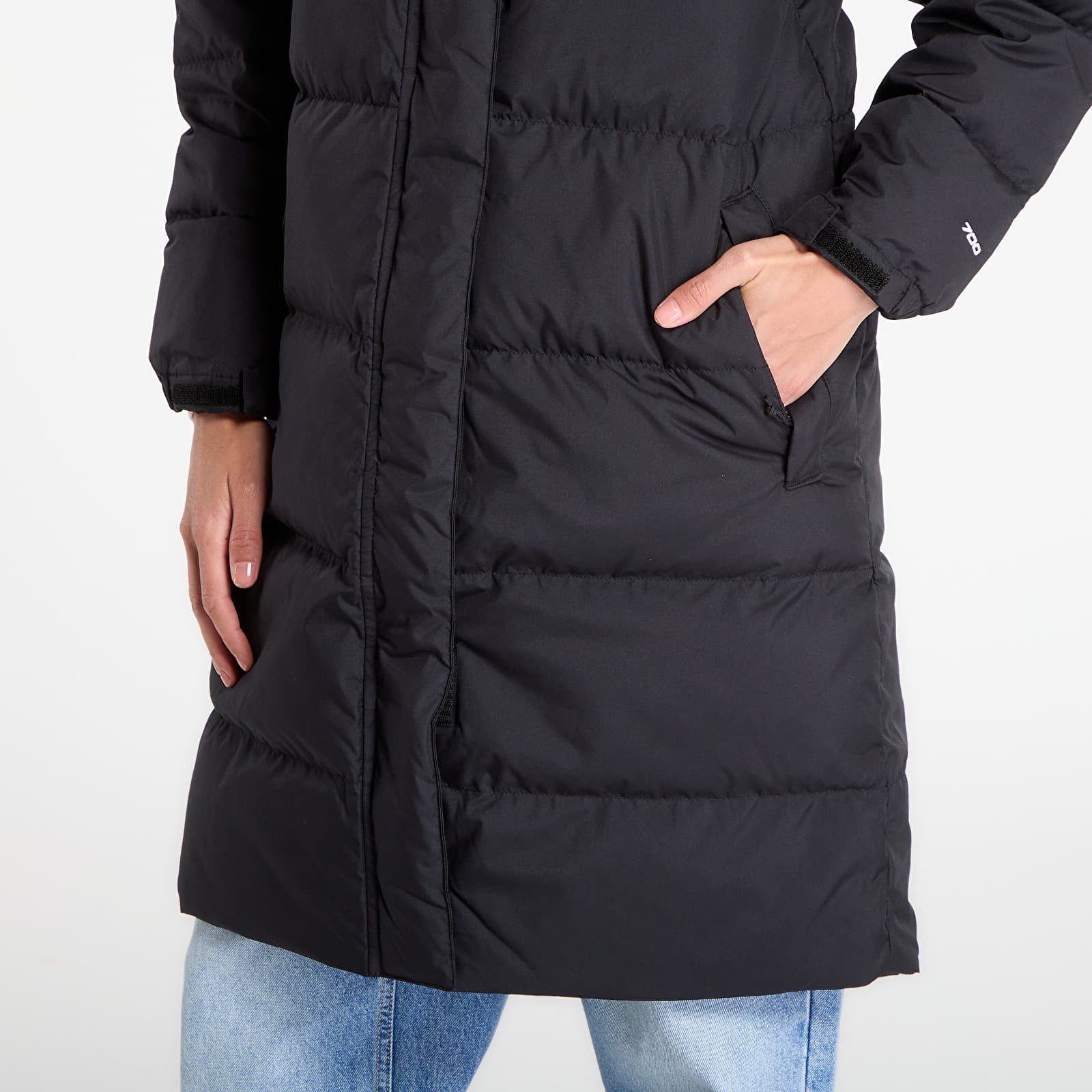 Women's jackets The North Face Nuptse Parka TNF Black/ NPF/ Recycled Down