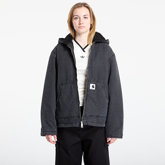 Jakna Carhartt WIP W' Hooded Mitch Jacket Black