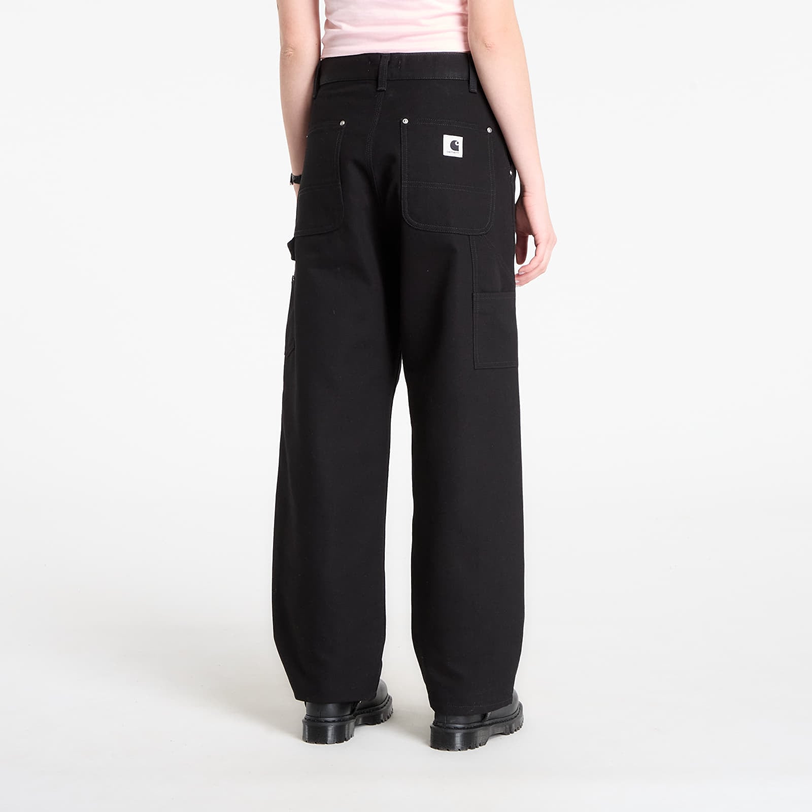 Ženske hlače Carhartt WIP W' Brandon Double Knee Pant Black