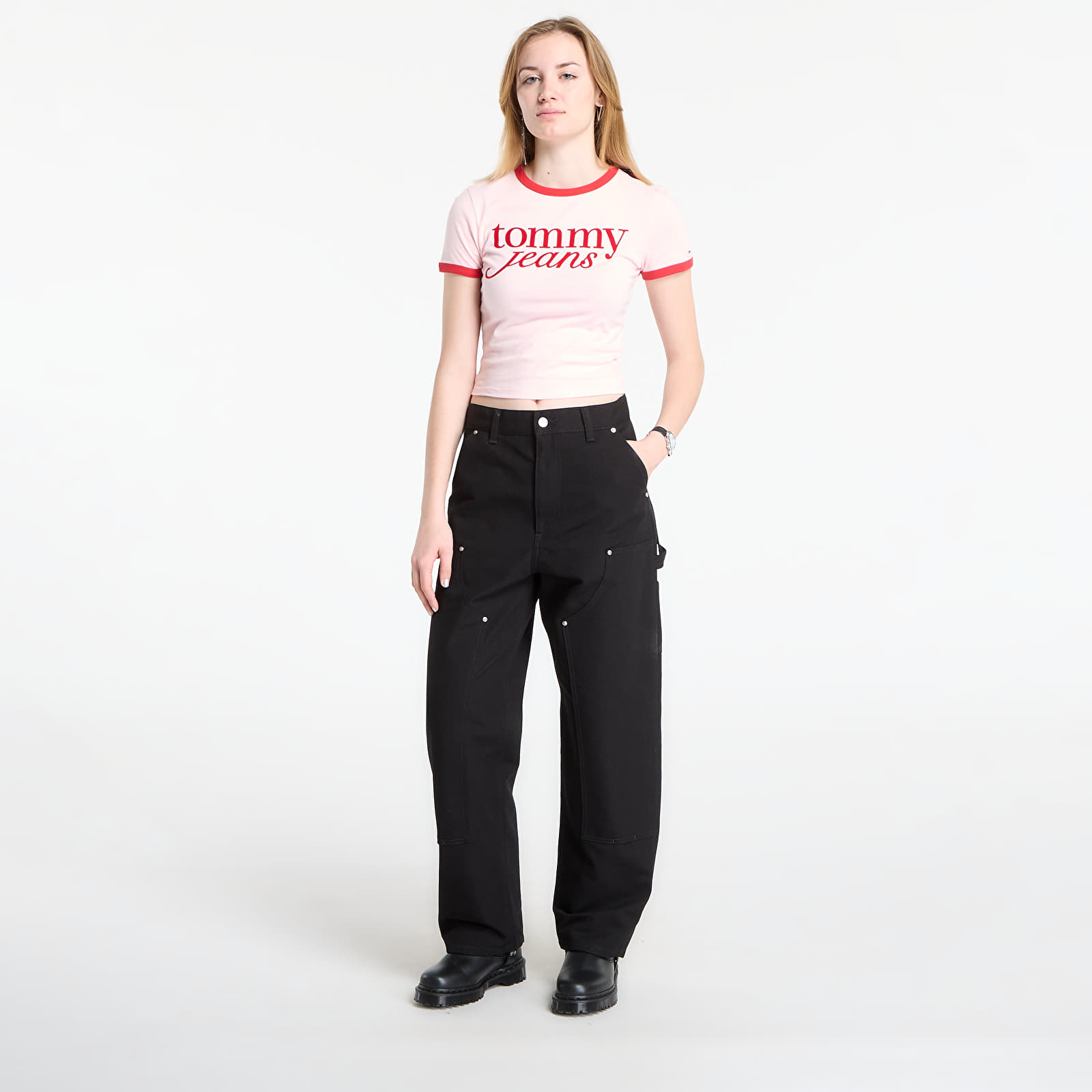 Ženske hlače Carhartt WIP W' Brandon Double Knee Pant Black