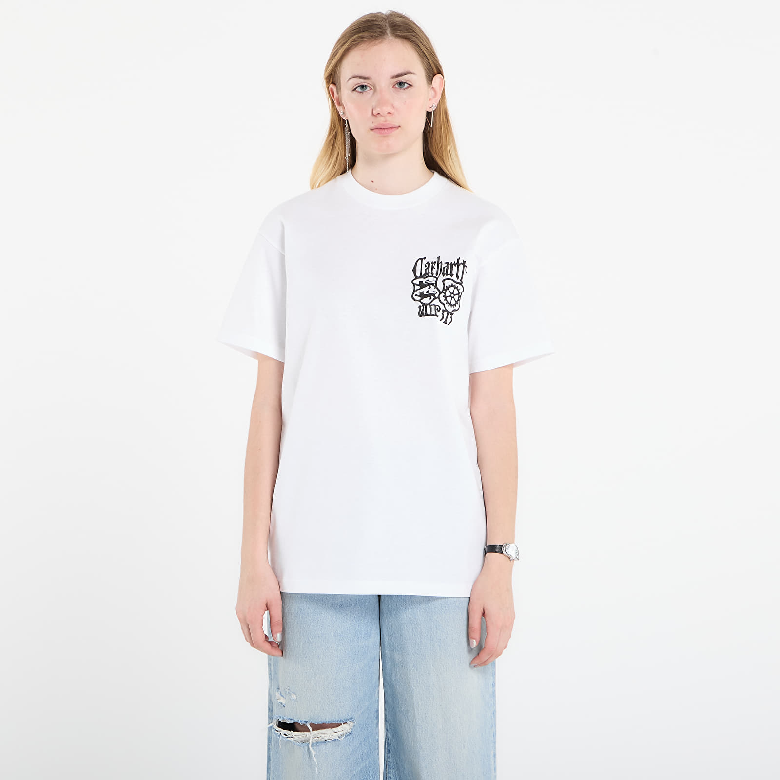 Tricouri  Carhartt WIP S/S Commuting Tales T-Shirt UNISEX White