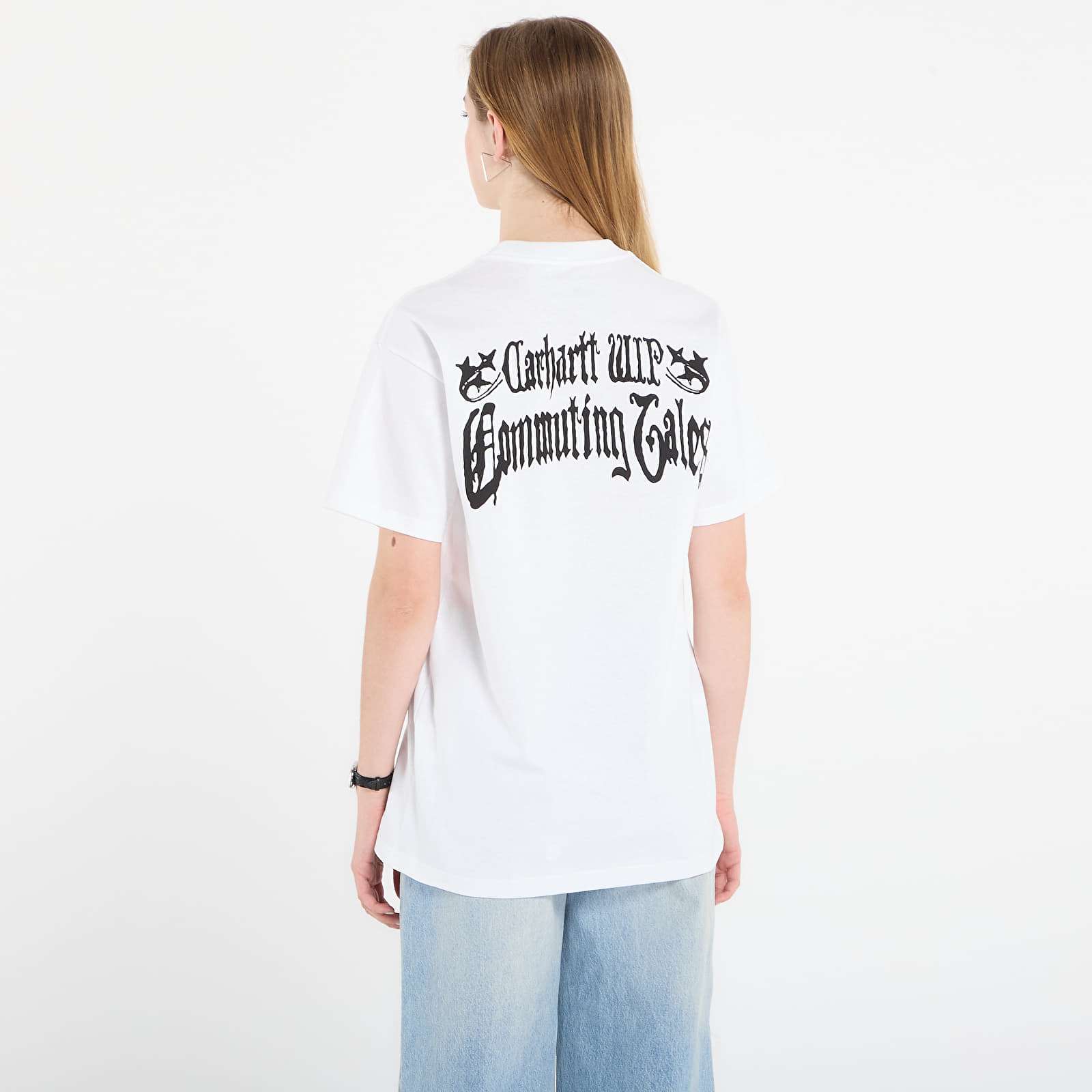 Tricouri  Carhartt WIP S/S Commuting Tales T-Shirt UNISEX White