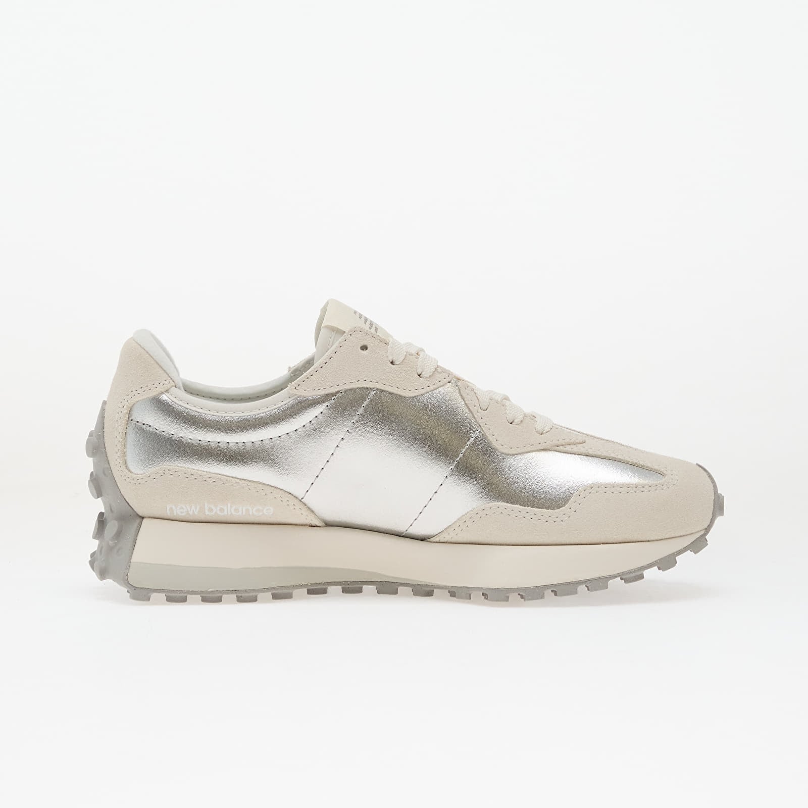 Women's sneakers and shoes New Balance 327 Silver Metallic