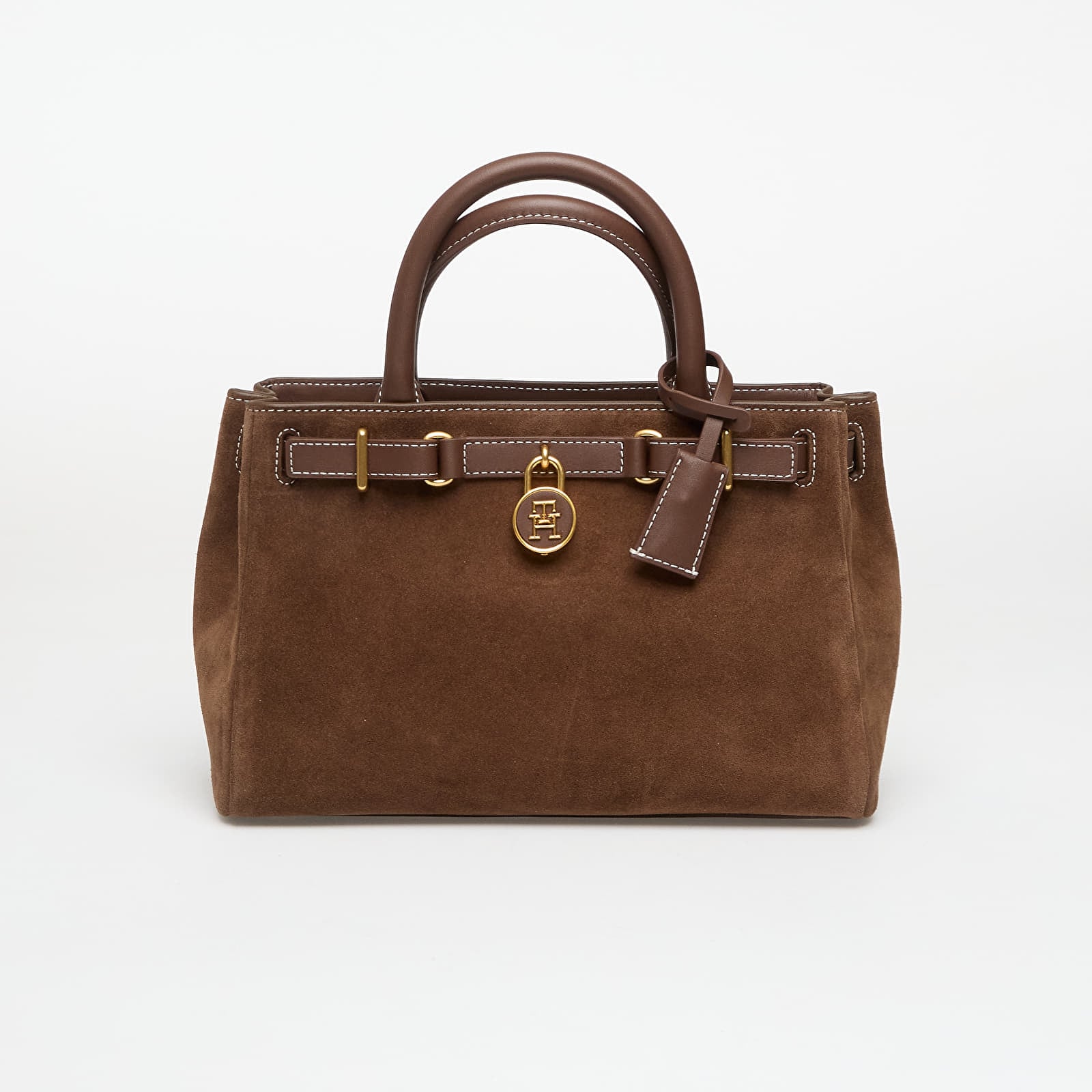 Сумки Tommy Hilfiger American Icon Mini Tote Suede Le Legacy Brown