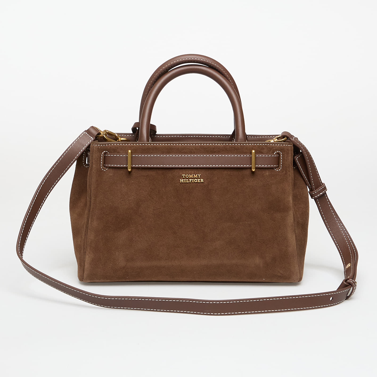 Сумки Tommy Hilfiger American Icon Mini Tote Suede Le Legacy Brown