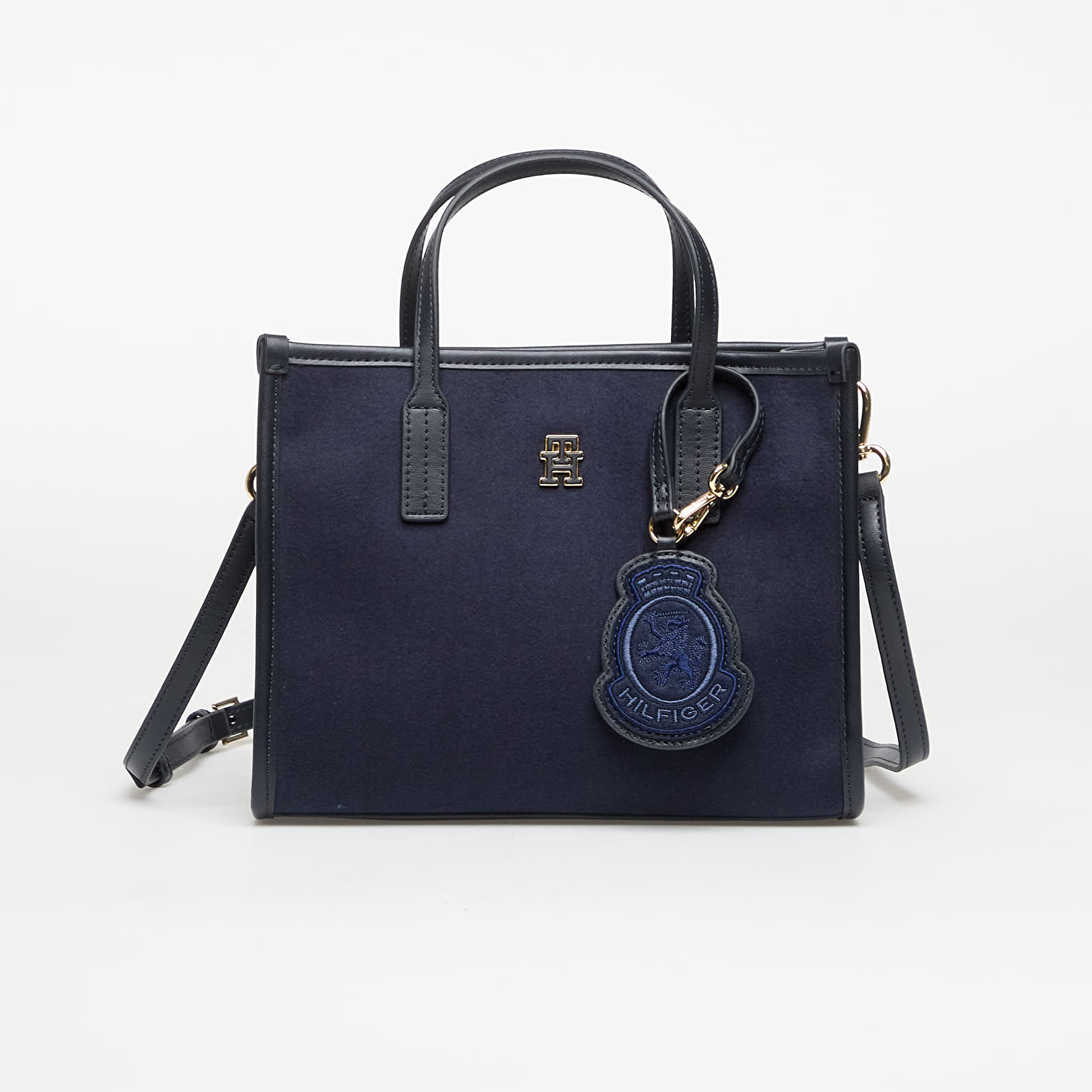 Borse Tommy Hilfiger Th City Small Tote Melton Space Blue