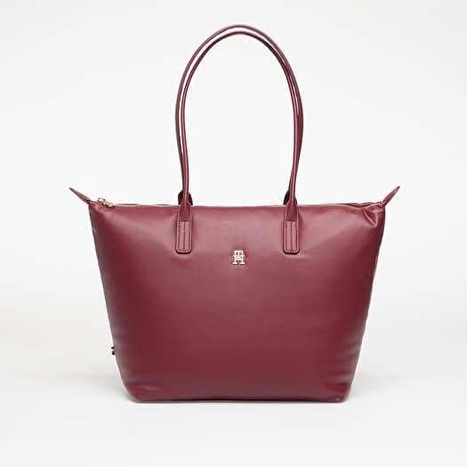 Laukku Tommy Hilfiger Popette Soft Tote Deep Rouge