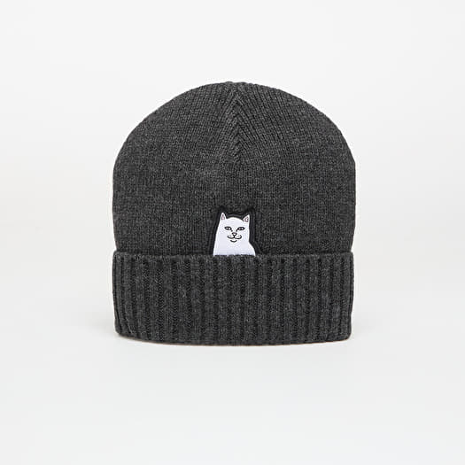 Czapka RIPNDIP Lord Nermal Beanie Black Heather