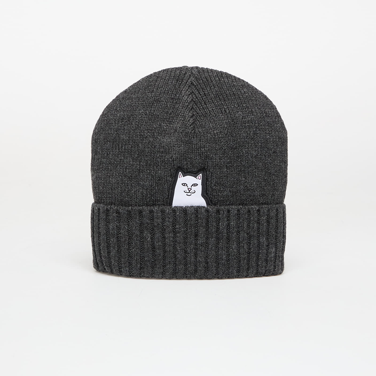 Pánské čepice RIPNDIP Lord Nermal Beanie Black Heather