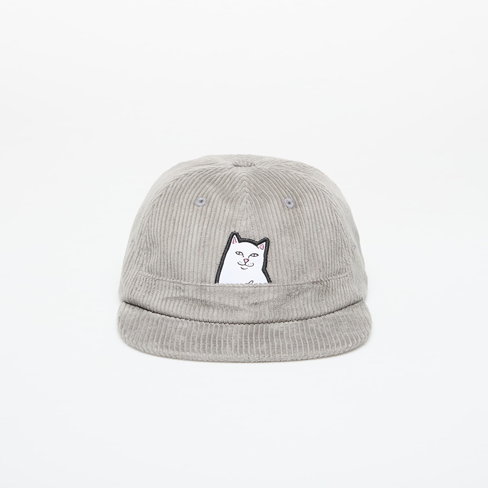 Mützen für Männer RIPNDIP Lord Nermal Corduroy Snapback Charcoal