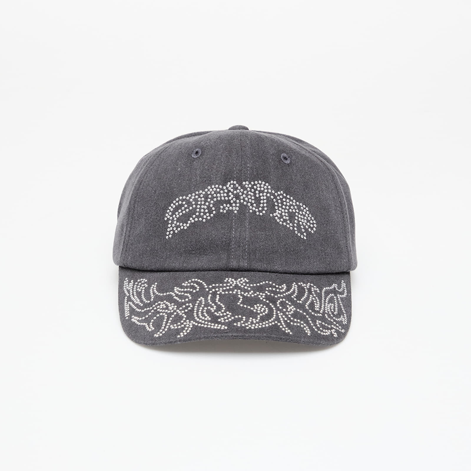 Pánské kšiltovky RIPNDIP Pretty Flacko Distressed Dad Hat Black Vintage Wash