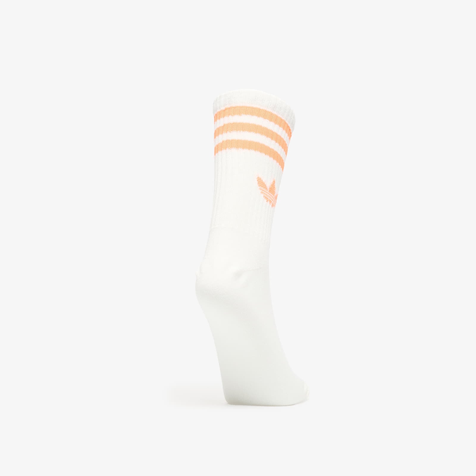 Pánské ponožky adidas 3S Crew Socks 3-Pack Off White/ Shock Pink/ Off White