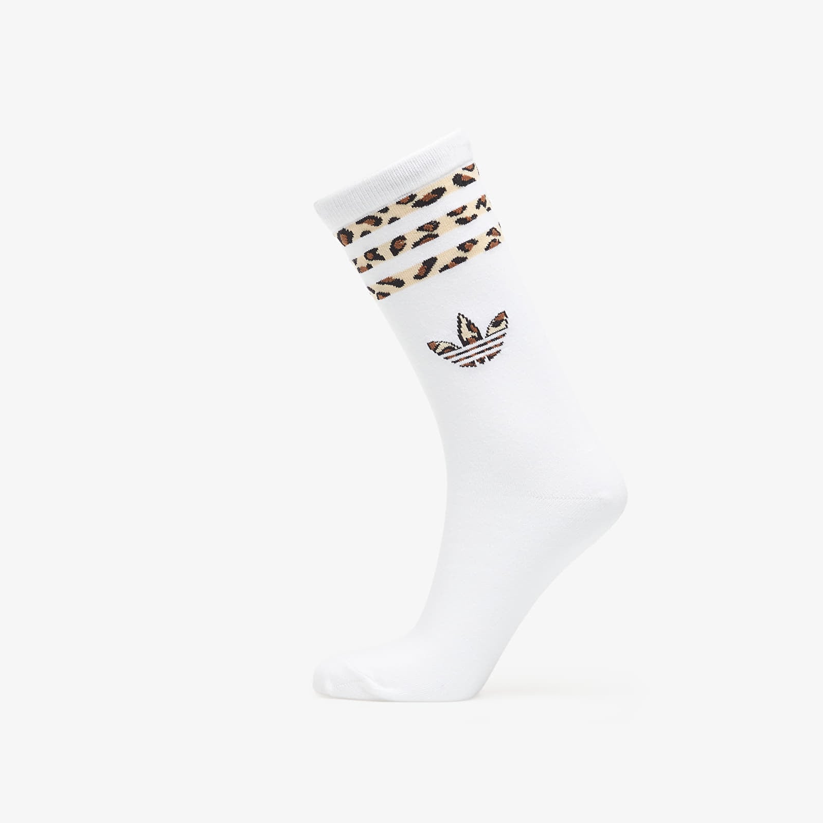 Férfi zoknik adidas Leopard Crew Sock 2-Pack Sand Strata/ Black