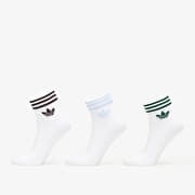 adidas 3S Ankle Socks 3-Pack White/ Auco/ Crsk/ Cgreen