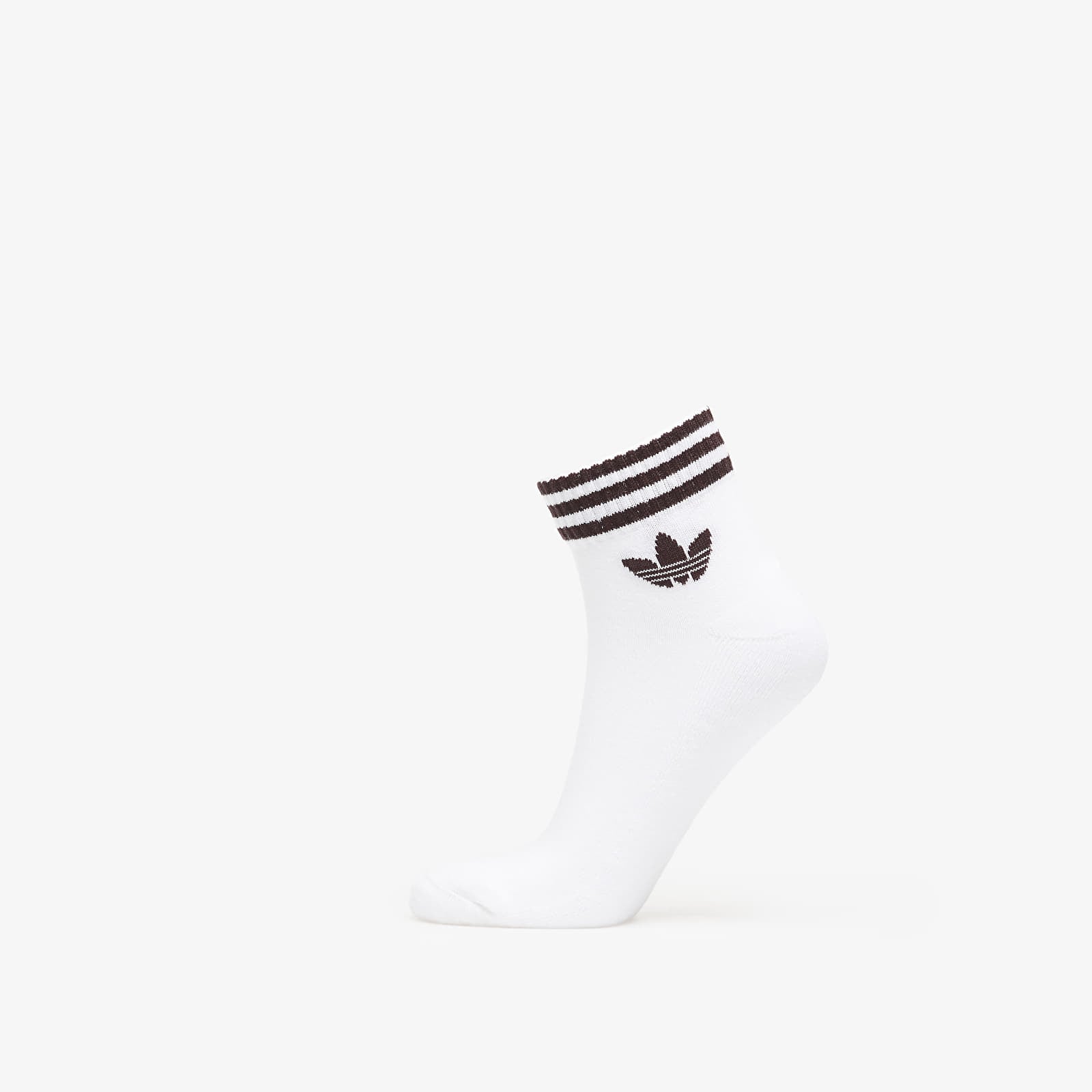 Pánské ponožky adidas 3S Ankle Socks 3-Pack White/ Auco/ Crsk/ Cgreen