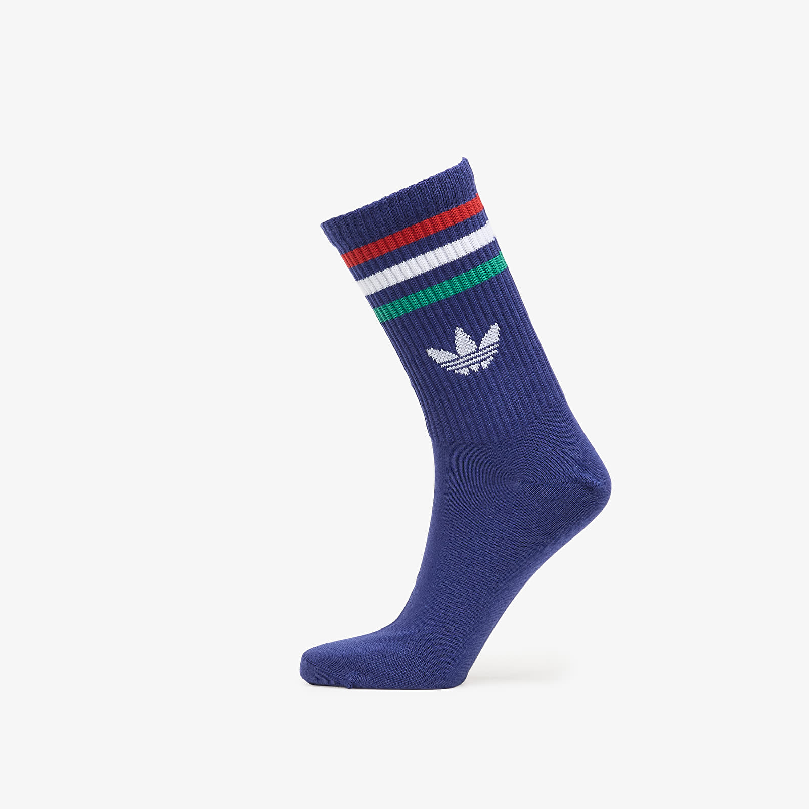 Șosete pentru bărbați adidas 3S Crew Socks 3-Pack Victory Blue/ White/ White
