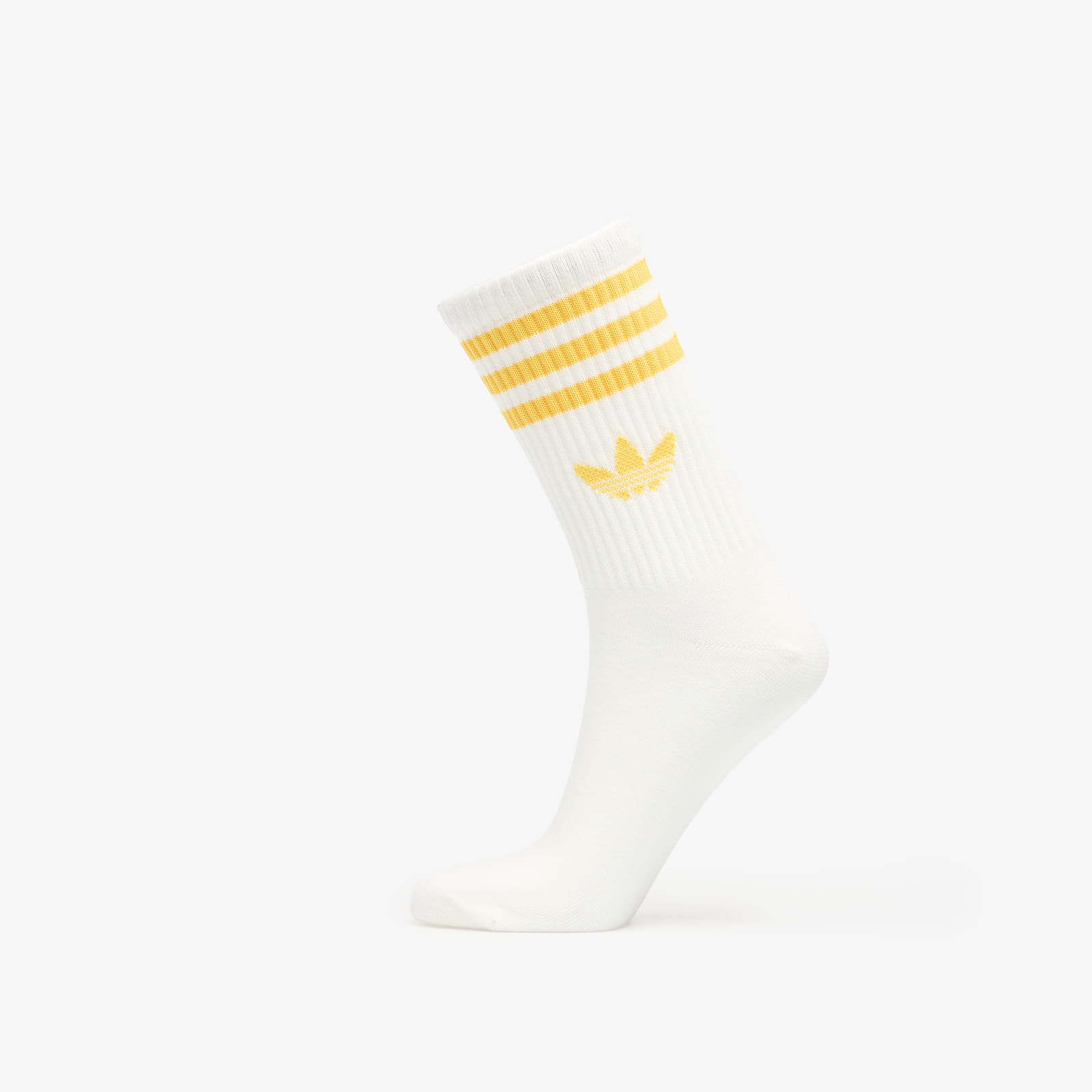 Șosete pentru bărbați adidas 3S Crew Socks 3-Pack Off White/ Off White/ Off White