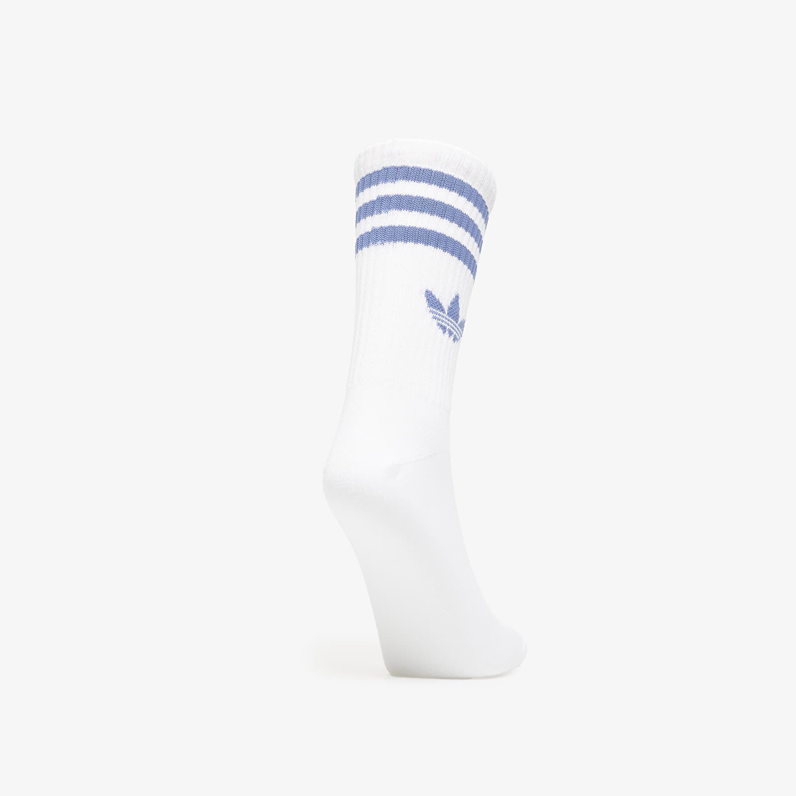 Pánské ponožky adidas 3S Crew Socks 3-Pack Creme Blue/ White/ White