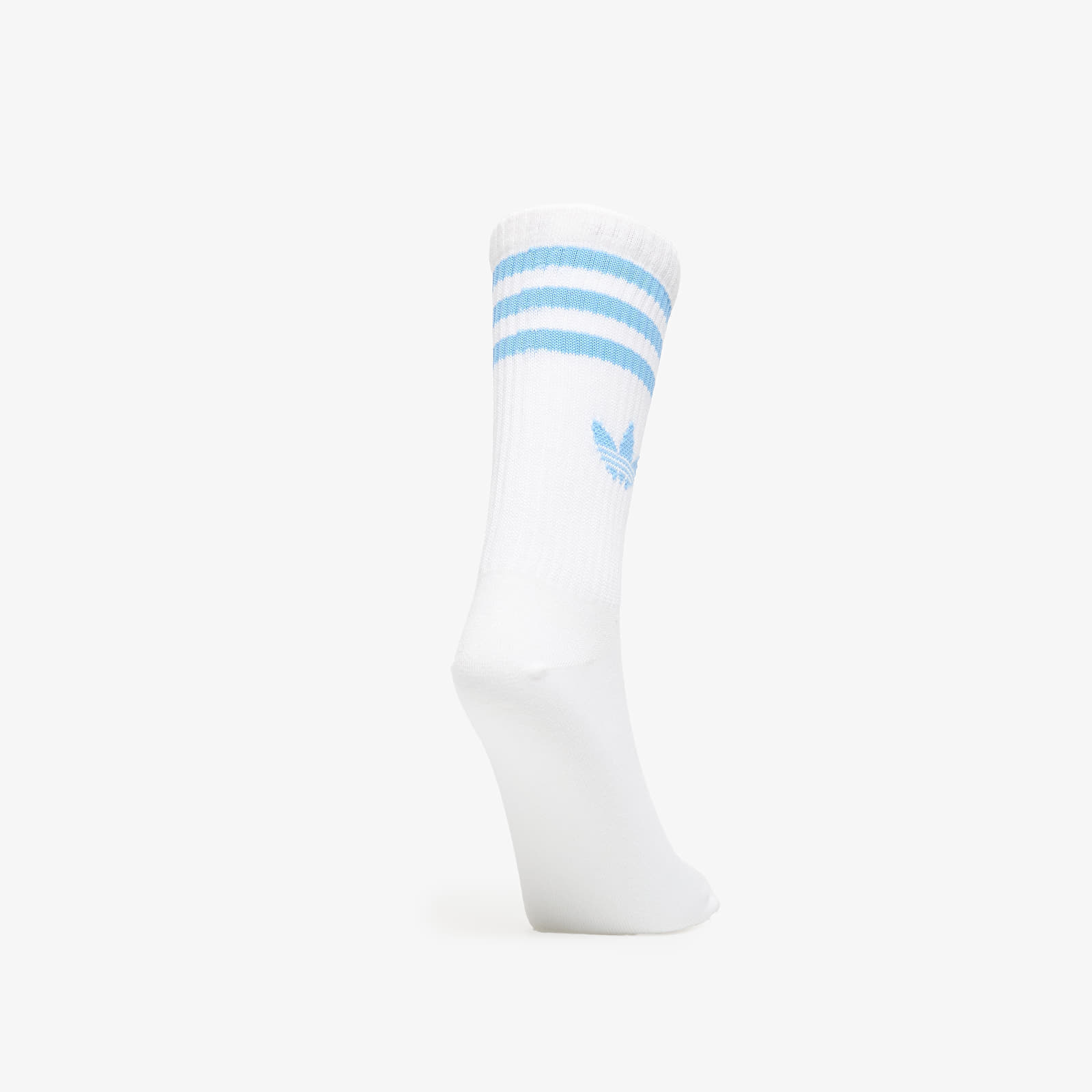 adidas 3S Crew Socks 3-Pack Creme Blue/ White/ White M