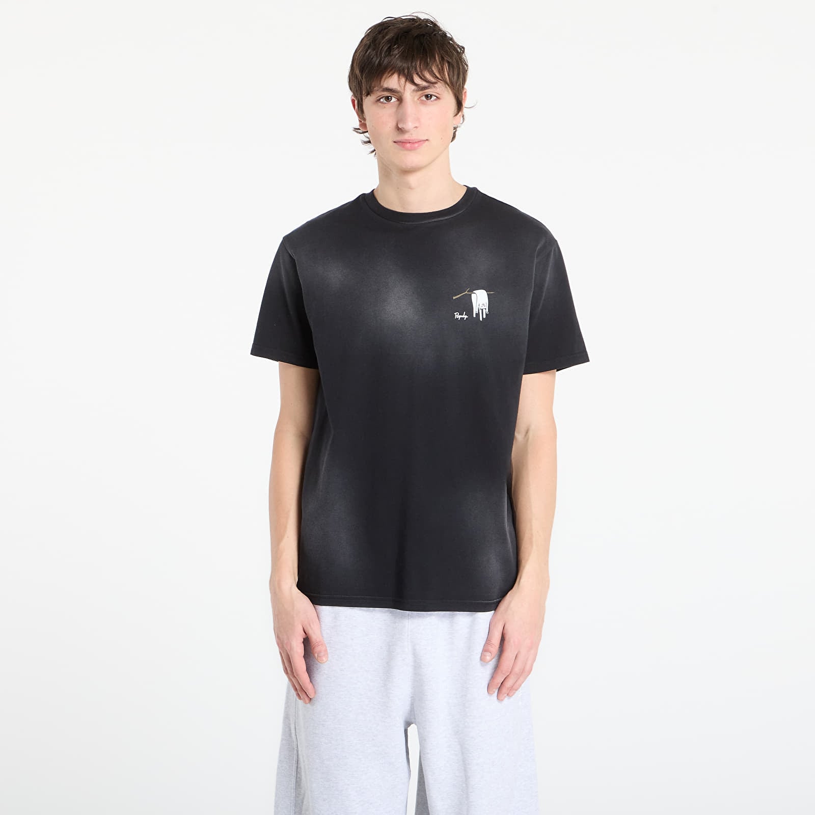 Tricouri  RIPNDIP Nermali Tee Black Vintage Wash