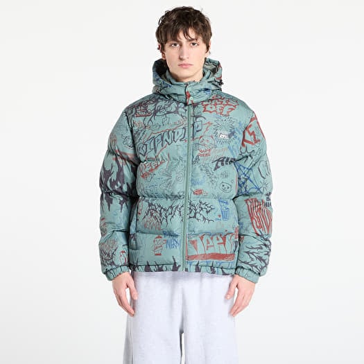 Jachetă RIPNDIP Marker Puffer Jacket Black/ Charcoal