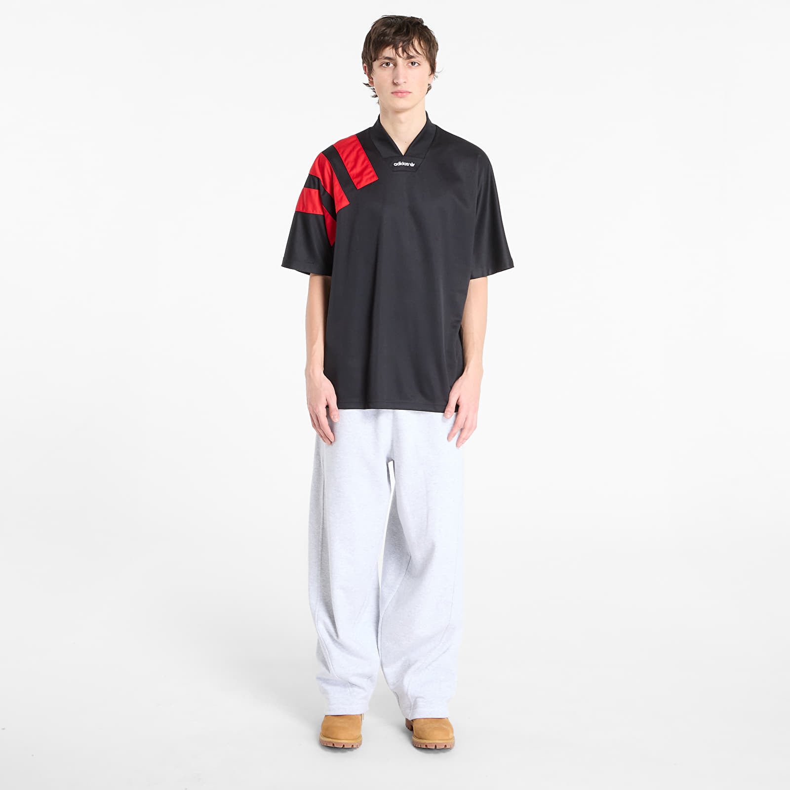 Dresy adidas Ftbl Jrsy Black/ Better Scarlet