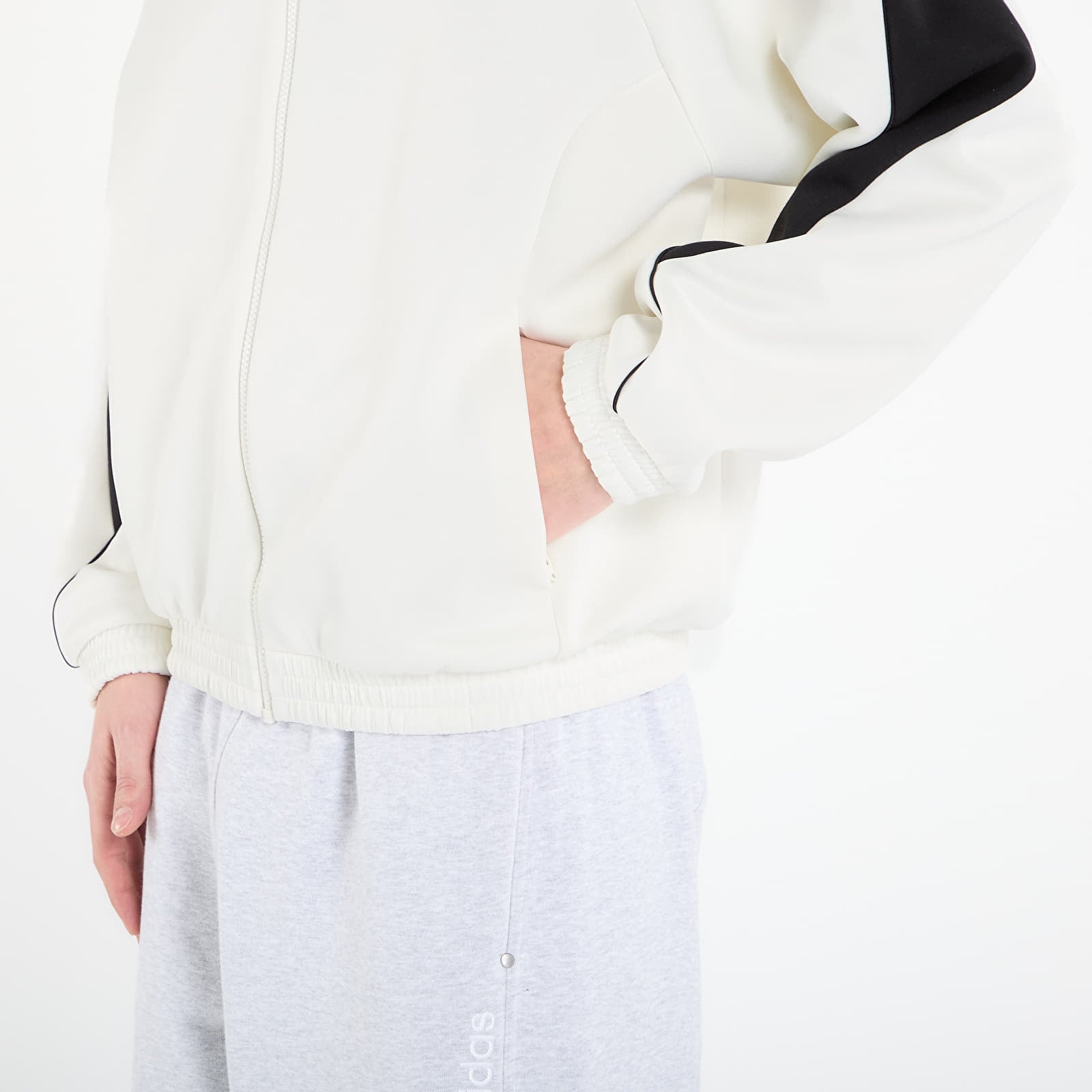 Mikiny adidas M Stadium Tt Off White/ Black