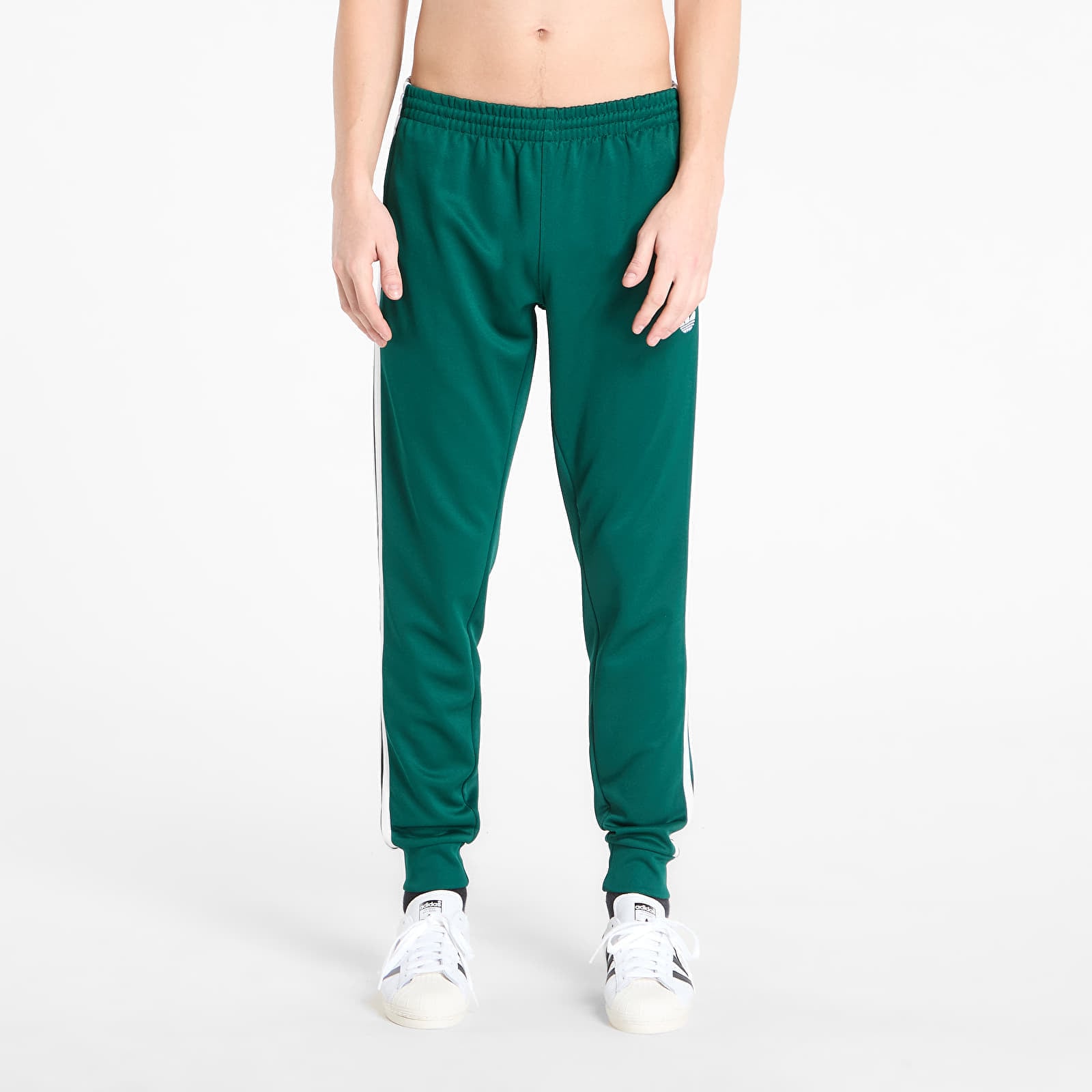 Pantaloni de trening adidas Sst Track Pants Collegiate Green XL