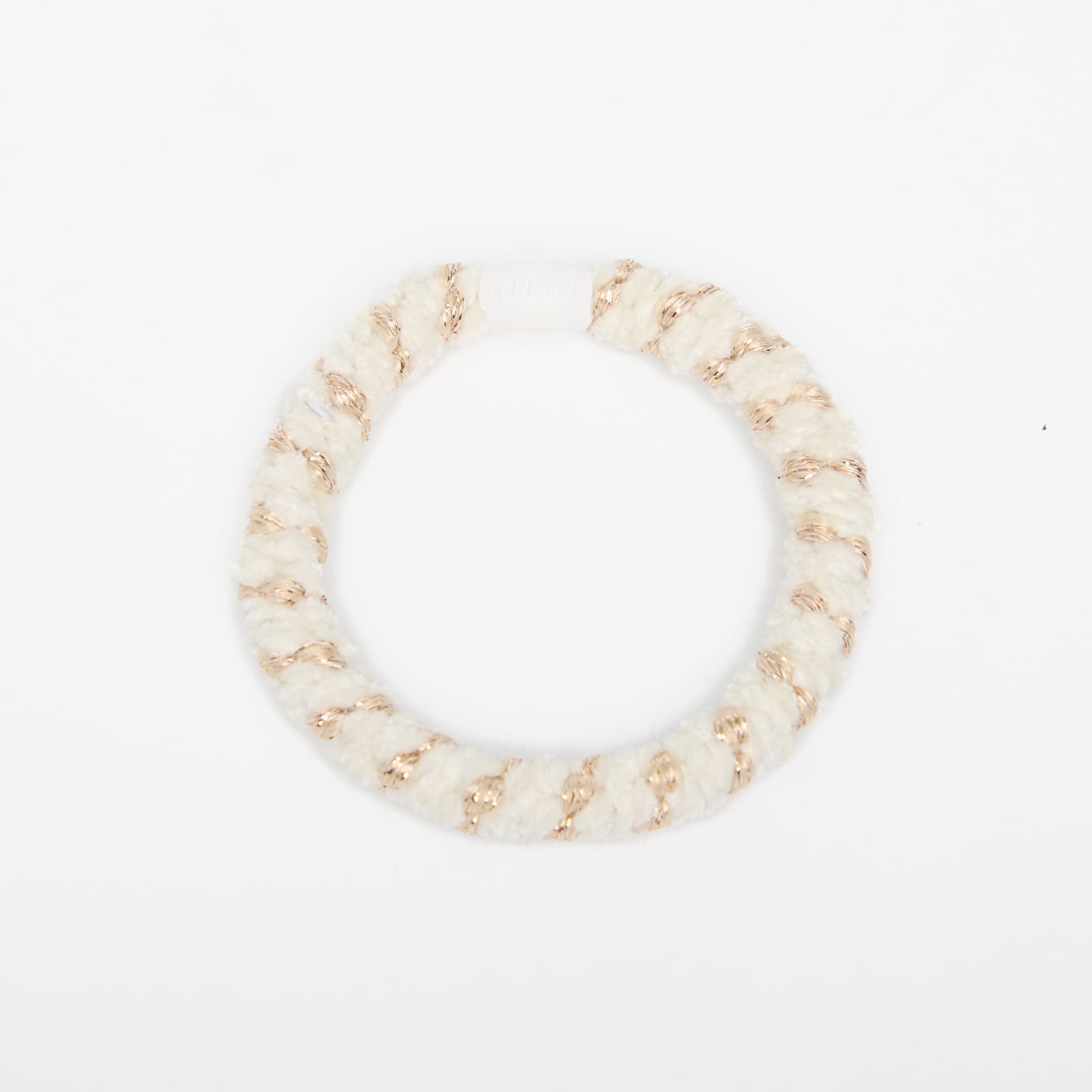 andere Accessoires KKNEKKI Hair Tie Velvet Stripe Ivory