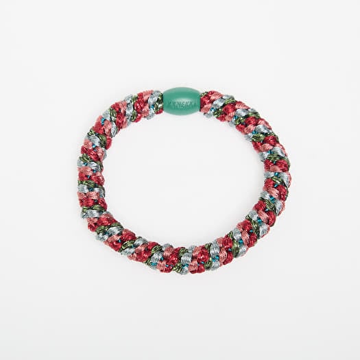 KKNEKKI Hair Tie Mix Green Bordeaux Glitter