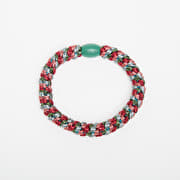 KKNEKKI Hair Tie Mix Green Bordeaux Glitter