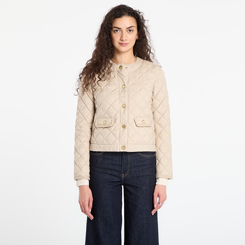 Jaka Tommy Hilfiger G/Button Quilted Reg Lady Jacket Silt