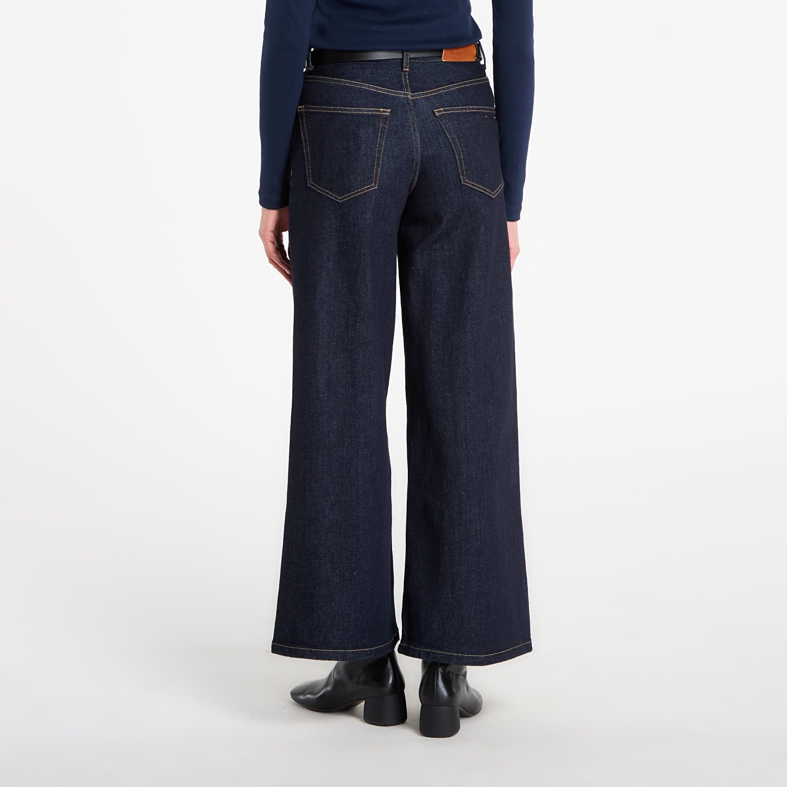 Blugi Tommy Hilfiger Denim Rinse 70'S Wide Leg Hw Rinse