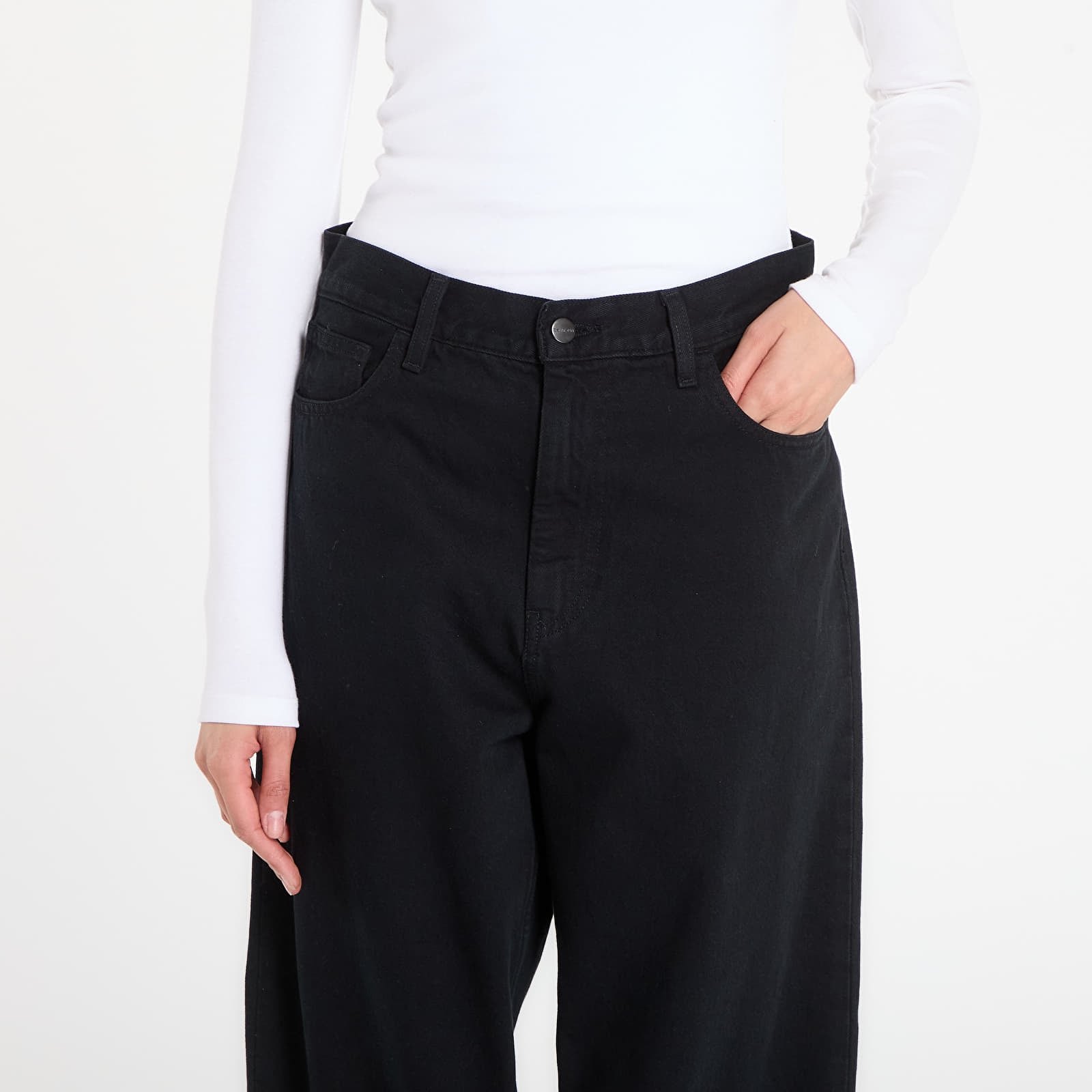 Pantaloni Carhartt WIP W' Brandon Pant Blue Midnight Wash