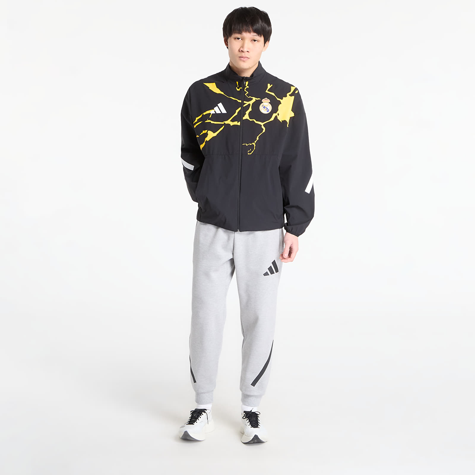 Herrenjacken adidas Real Anth Jacket Black