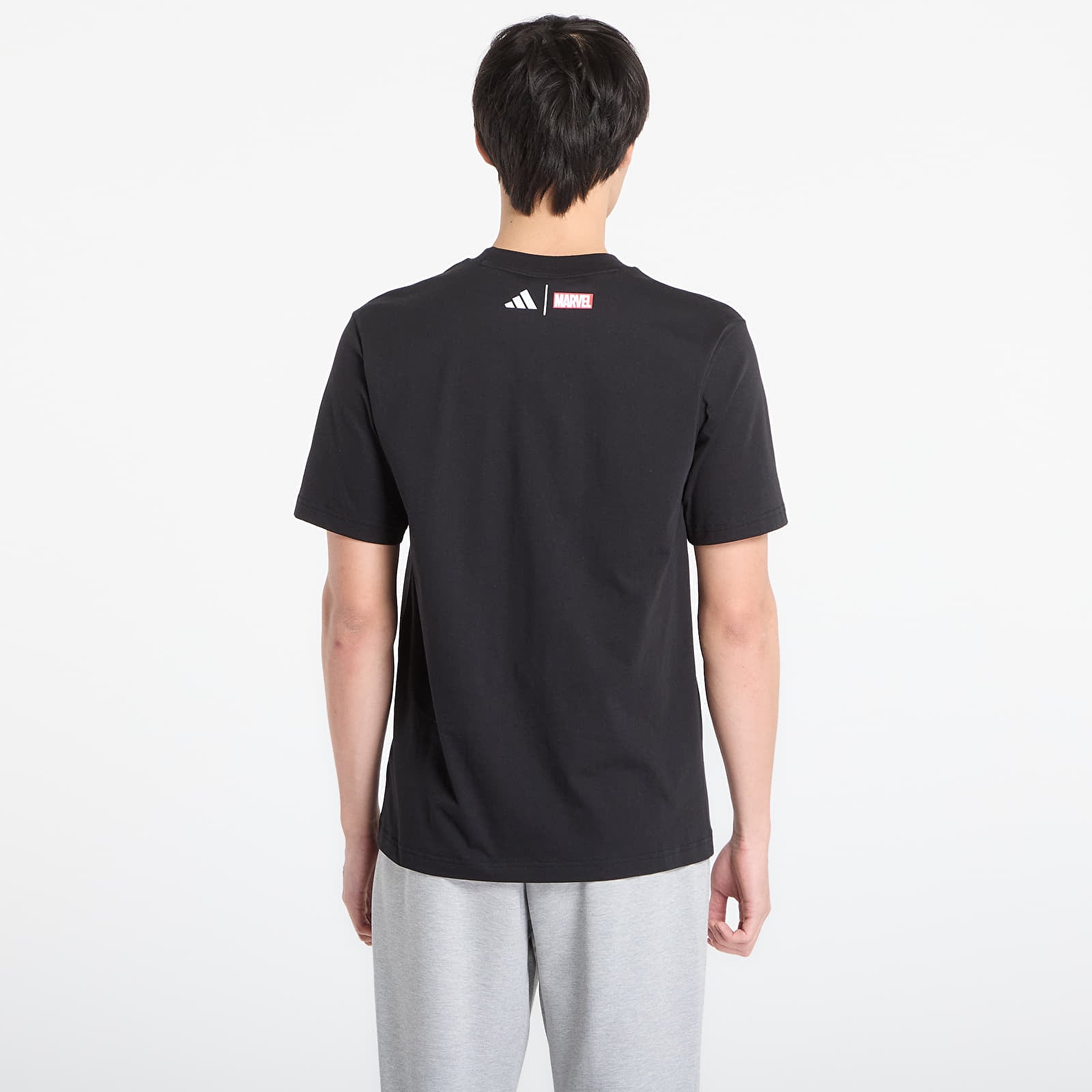 Pánske tričká adidas Real Marvel Tee Black