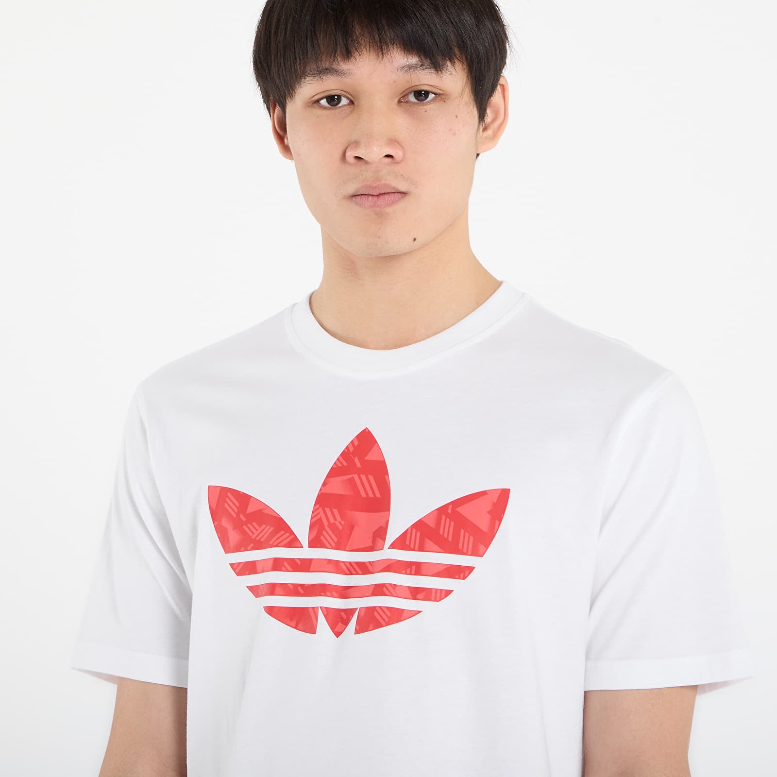 Tricouri bărbați adidas Gfx T White