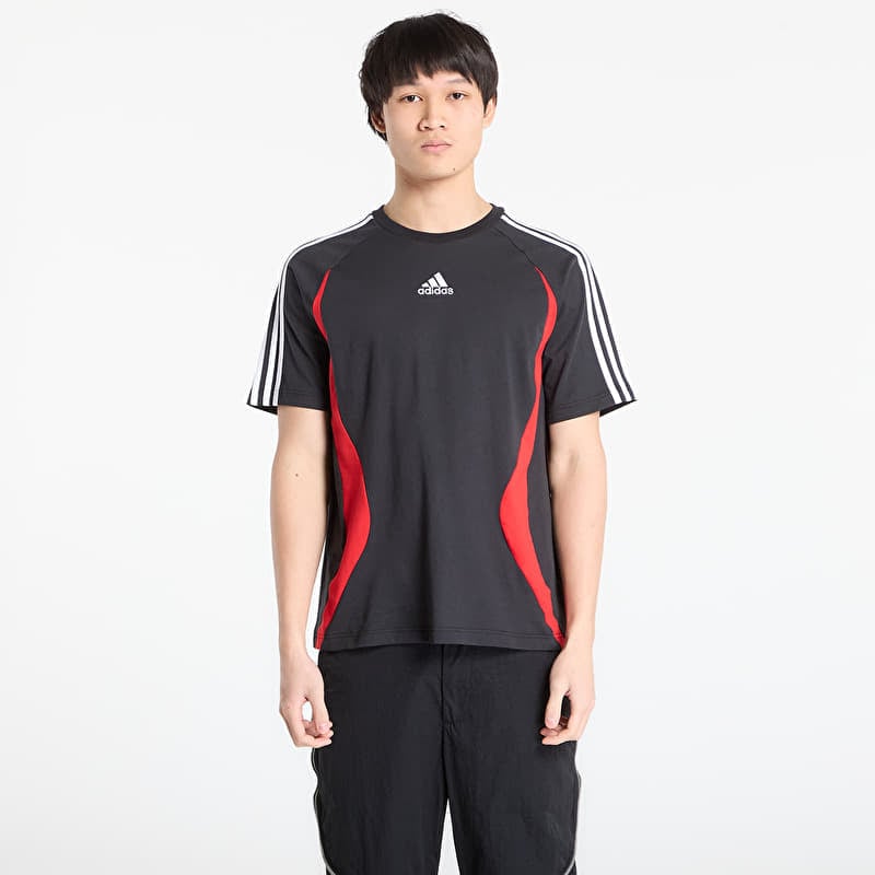 T-shirt adidas Adicolor Teamgeist Cotton T-Shirt Black/ Better Scarlet
