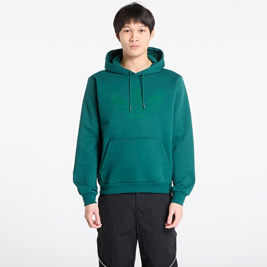 Sweatshirt adidas Monogram Hoodie Collegiate Green