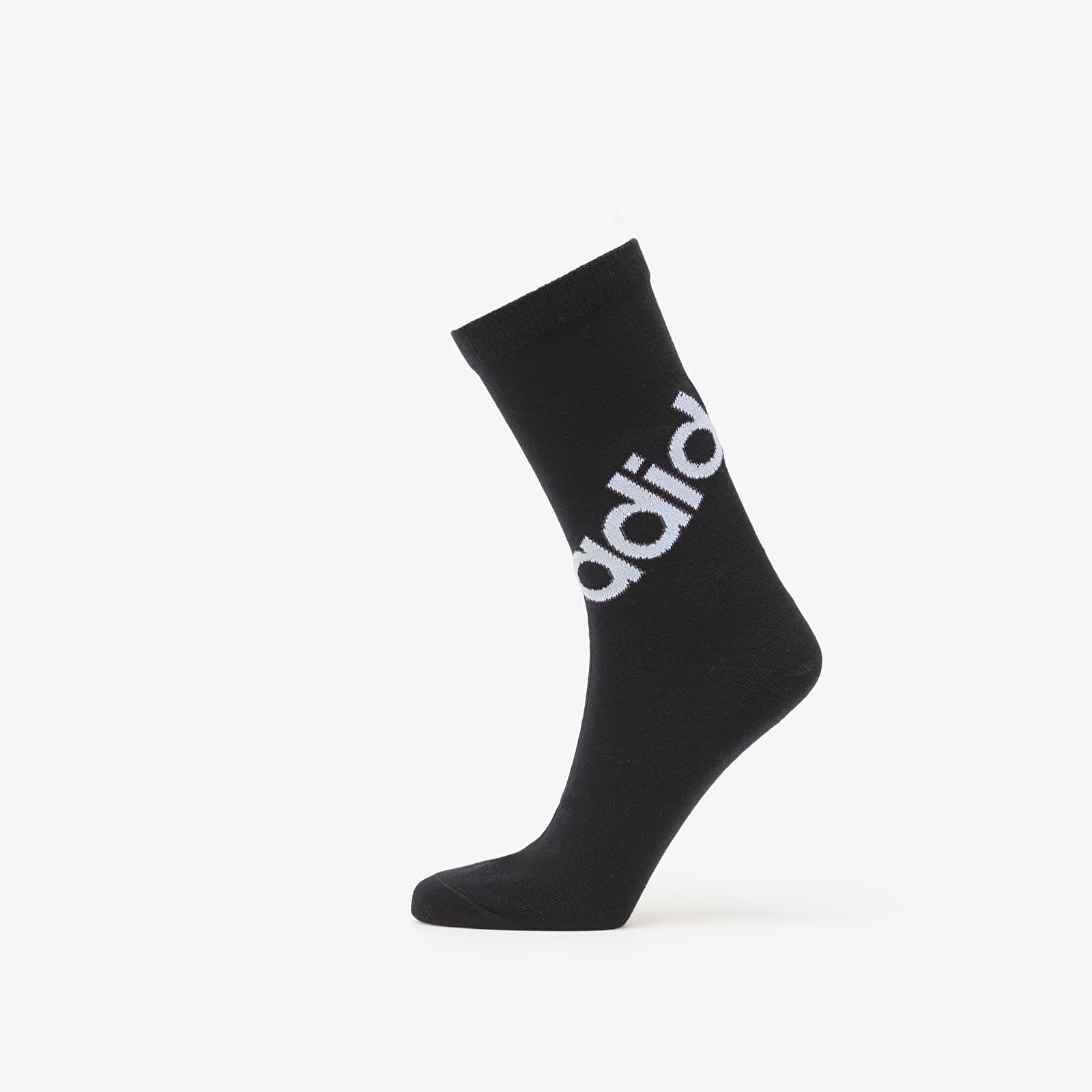 Vīriešu zeķes adidas Linear Crew Sock 2P Black/ White