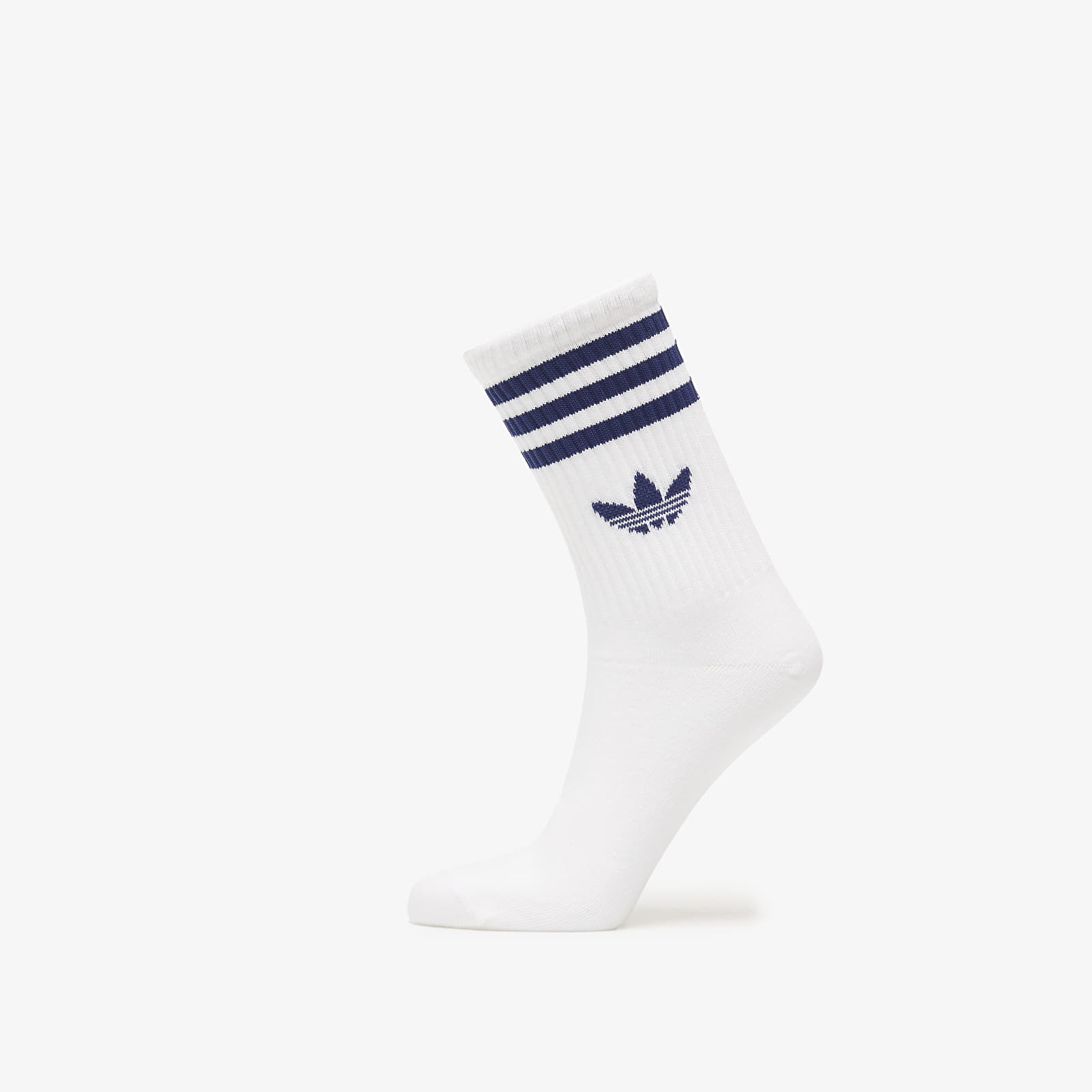 Чоловічі шкарпетки adidas 3S Crew S 3P White/ Dark Blue/ White