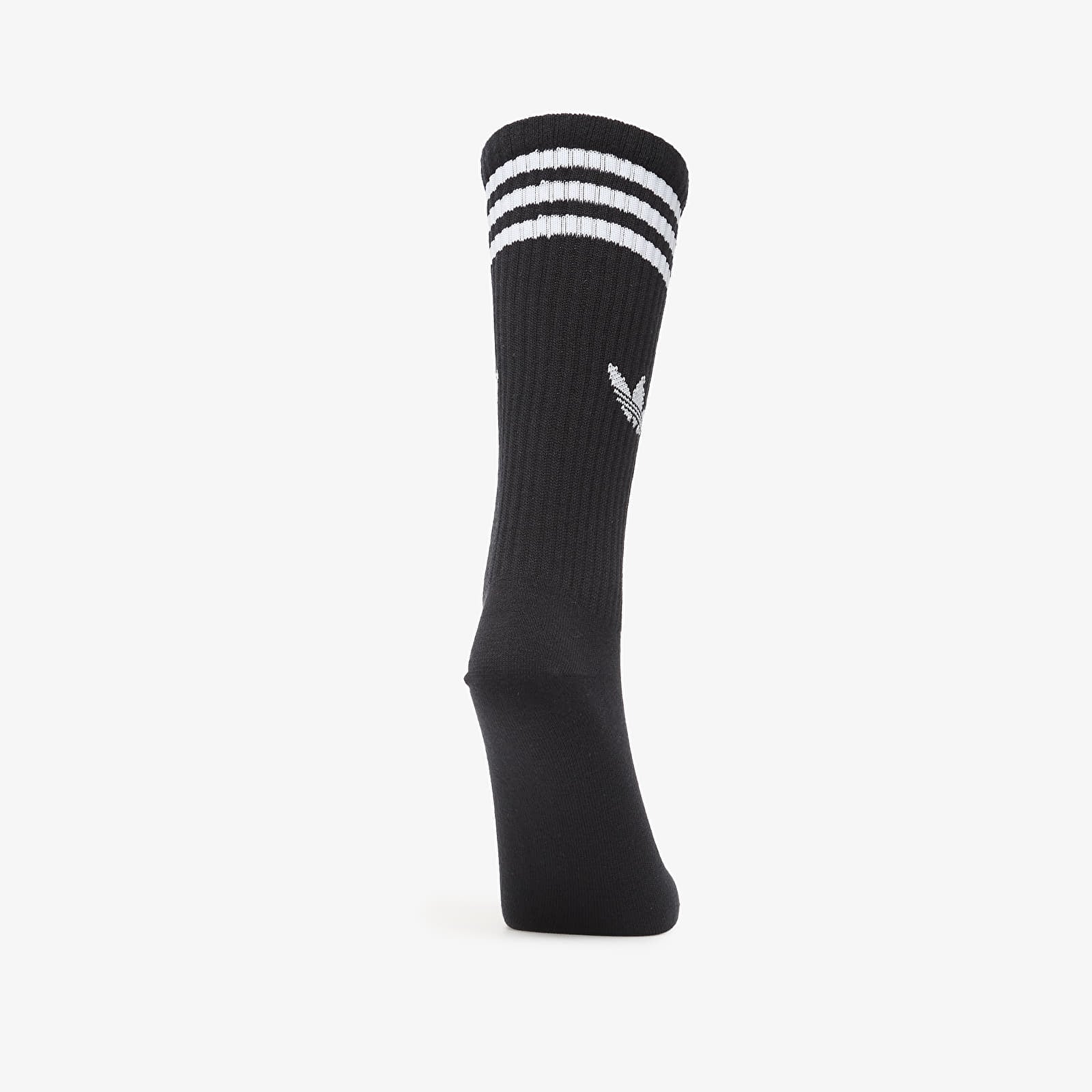 Men's socks adidas 3S High Cr S 3P White/ Navy Marine/ Black