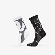 adidas Teamgeist Crew Socks 2 Pairs Black