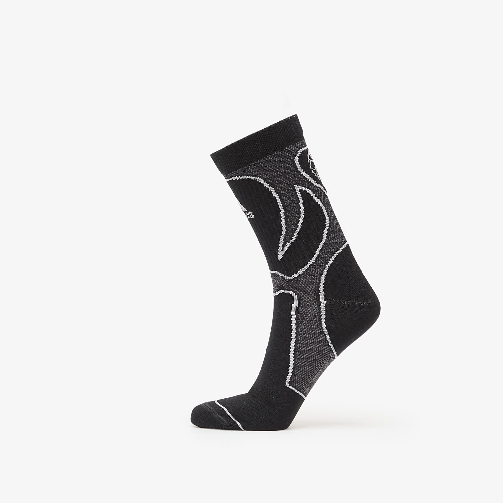 Vīriešu zeķes adidas Teamg Crew Sock 2P Black